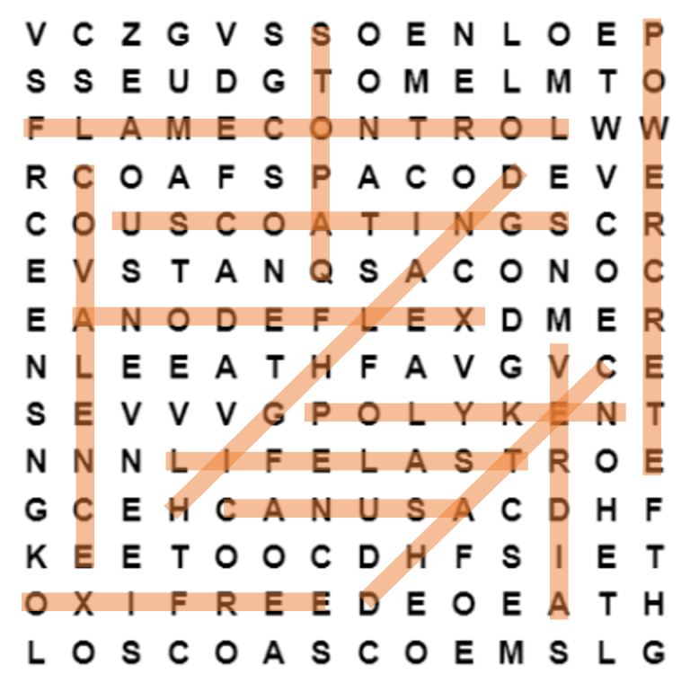 Seal For Life Brands word search
